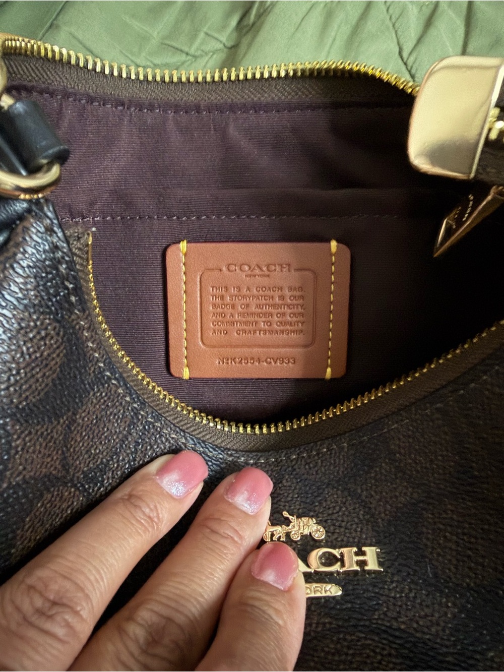 Coach Teri Shoulder Bag - Picture 5 of 6